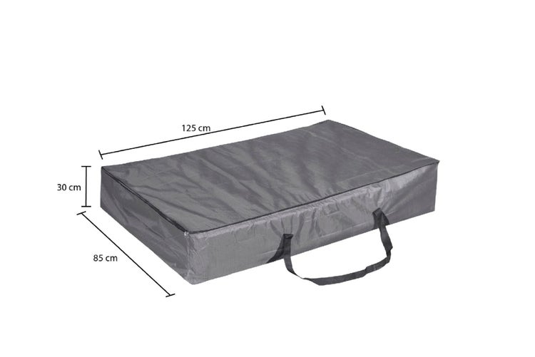 Aufbewahrungstasche mit den Maßen 125 cm Länge, 85 cm Breite und 30 cm Höhe