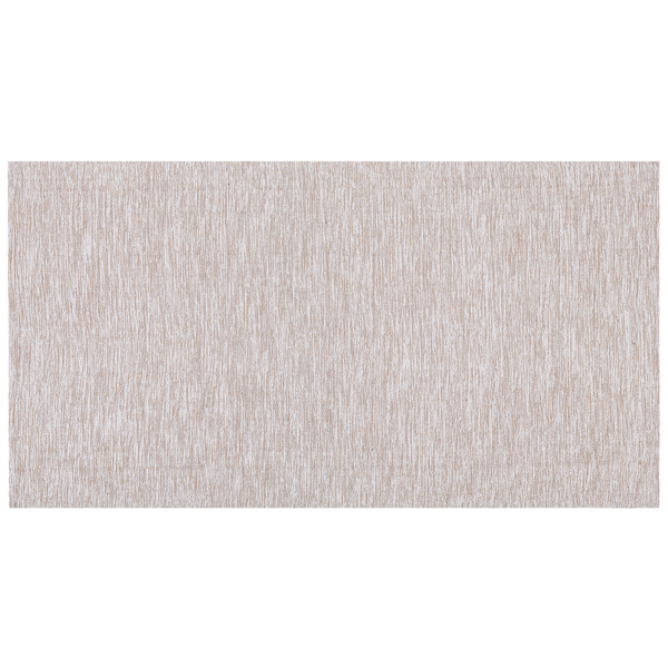 Teppich DERINCE Beige 80 x 150 cm Baumwolle