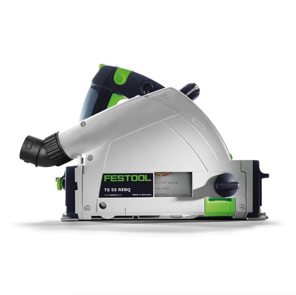 Festool TS 55 REBQ CAMP Set ( 575961 ) Tauchsäge 1200 W + Führungsschienen + Schraubzwingen + Verbinder