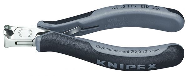 Knipex Elektronik-Vornschneider 115 mm - 6412115ESD