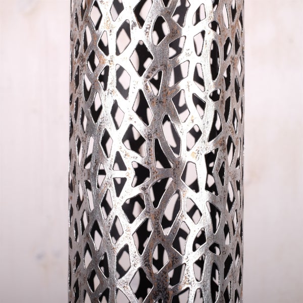 Kerzenleuchter  ETERNAL 100 cm, Metall antik-silber