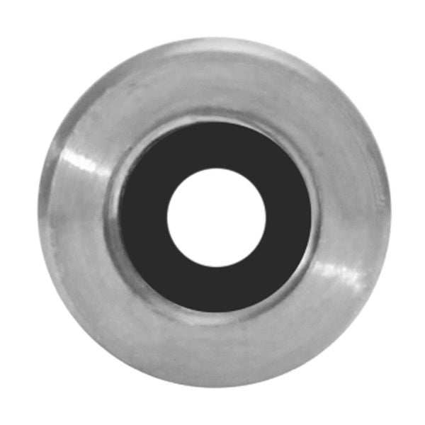 Runde Unterlegscheibe aus Metall mit Gummidichtung für Schraubverbindungen