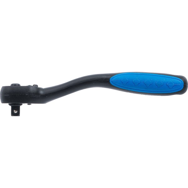 Umschaltknarre mit gebogenem Griff