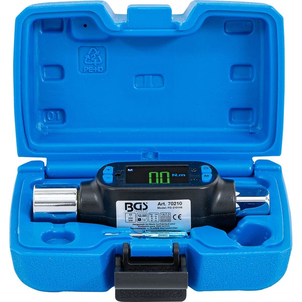 BGS Digitaler Drehmoment-Adapter 12,5 mm (1/2) 40 - 200 Nm - 70210
