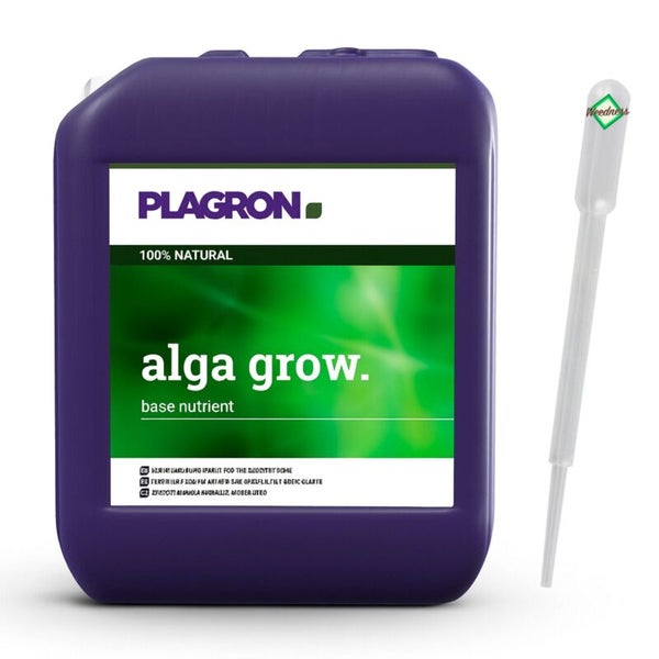 Plagron Alga Grow Basisdünger in einem Kanister mit Pipette