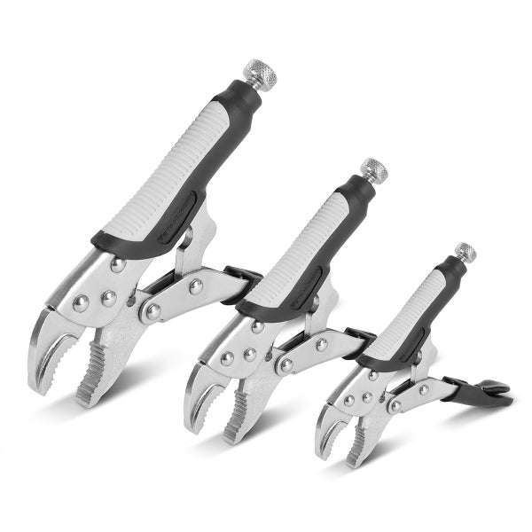 STAHLWERK Gripzangen Set 6-teilig Klemmbereich einstellbar