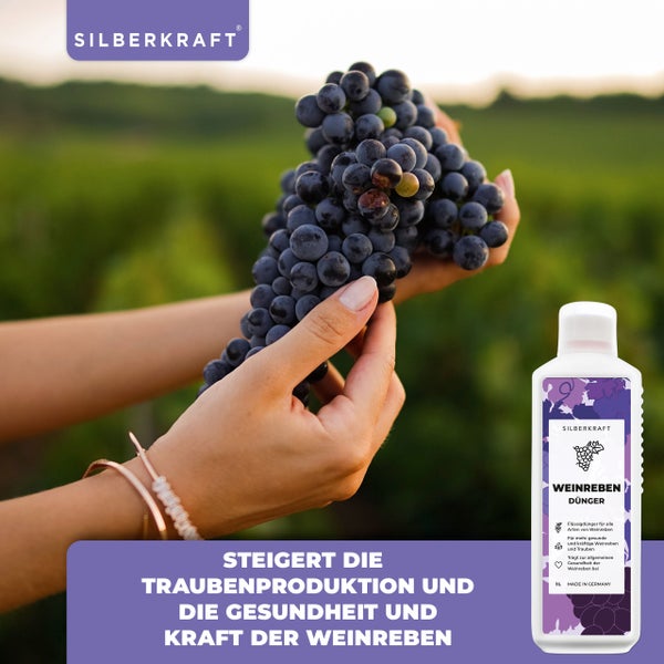 SILBERKRAFT Weinreben Bio-Dünger – 1 Liter