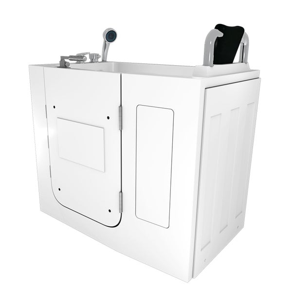 Sitzbadewanne Senioren Sitzwanne mit Tür S08-A-R 68x110cm