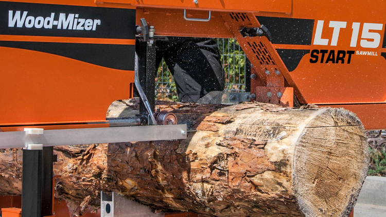 Wood-Mizer LT15START - Sägewerk mit 5,4m Schnittlänge - 5,5 kW Elektromotor