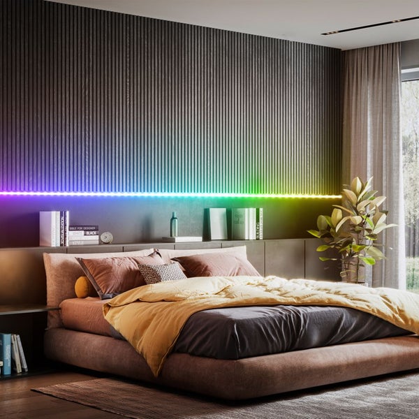 LED Streifen 5 m - smart, dimmbar, USB, Farbwechsel, Magic RGB