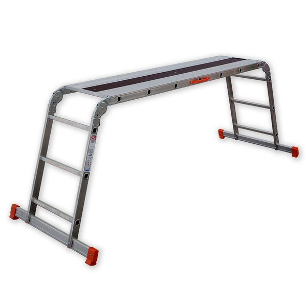 Aluminium Arbeitsbühne mit Holzplattform