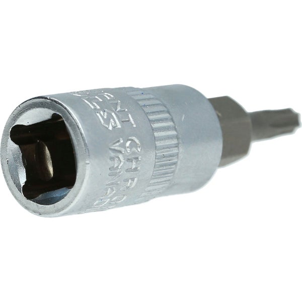 BRILLIANT TOOLS 1/4 Torx-Bit-Stecknuss mit Stirnlochbohrung TB10 - BT020981