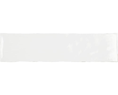 Wandfliese Bellini Blanco glänzend 7,5x30cm