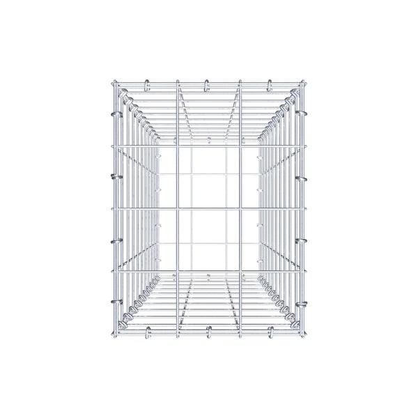 Gabione 100 cm x 30 cm x 40 cm (L x H x T), Maschenweite 10 cm x 10 cm, C-Ring