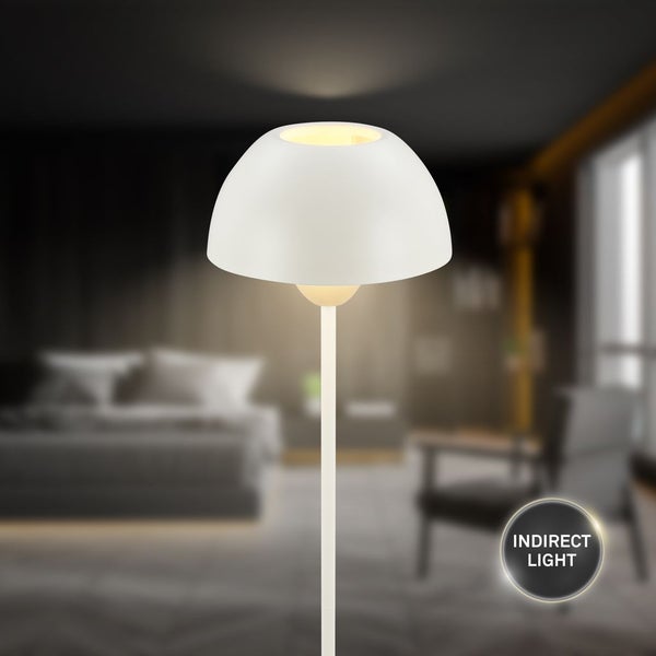 Stehlampe Stehleuchte Standleuchte Wohnzimmer Kabelschalter Leselampe