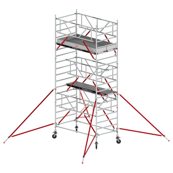 Altrex Fahrgerüst RS Tower 52-S Aluminium mit Safe-Quick und Fiber-Deck Plattform 6,20m AH 1,35x1,85m