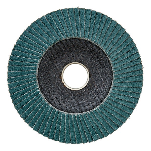 WS24 10x Lamellenschleifscheibe 125 mm gewölbt Zirkonkorund K 60 - WS24-100055