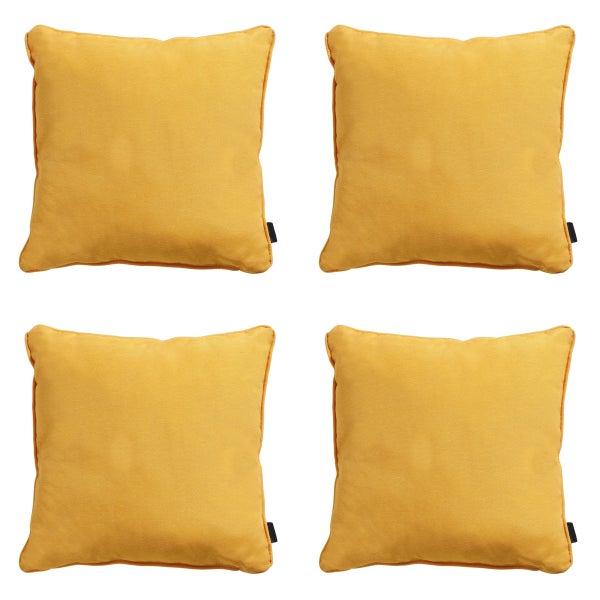 Dekokissen Panama Golden Glow - Ca. 45x45 cm - 4er-Set