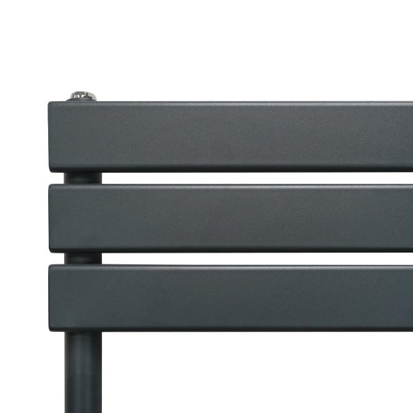 Flachheizkörper für Handtücher - 1200mm x 500mm - Anthrazitgrau