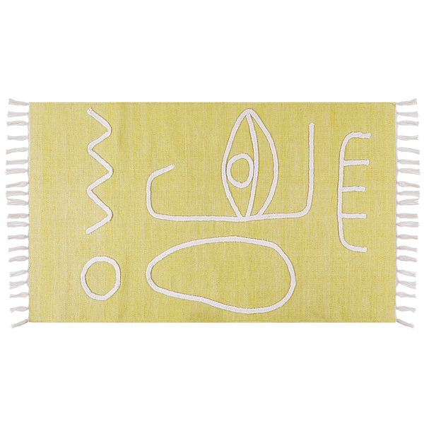 Outdoorteppich YAVU Gelb 80 x 150 cm