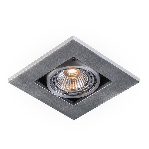 Set aus 10 Einbaustrahlern Aluminium - Qure