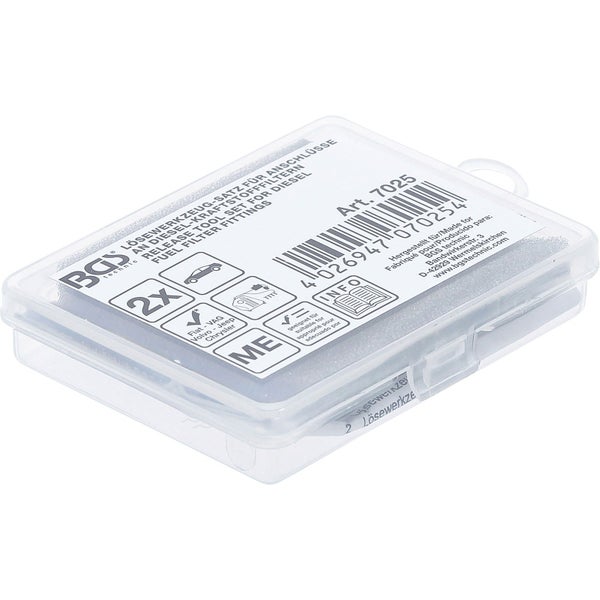 BGS Technic Lösewerkzeug Satz für Anschlüsse an Dieselkraftstofffiltern