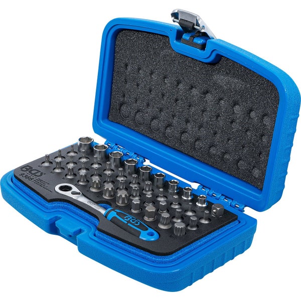 BGS Durchsteck-Bit- und Steckschlüssel-Satz 44tlg. - 9366