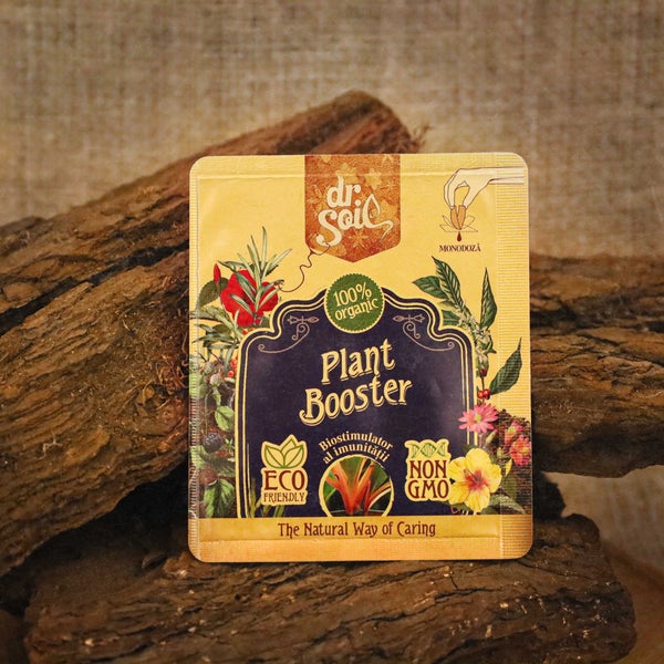 Dr.Soil PLANT BOOSTER, Natürliche Immunität - Pflanzenstärkungsmittel, Einzeldosis von 10ml für 1L Spritzlösung
