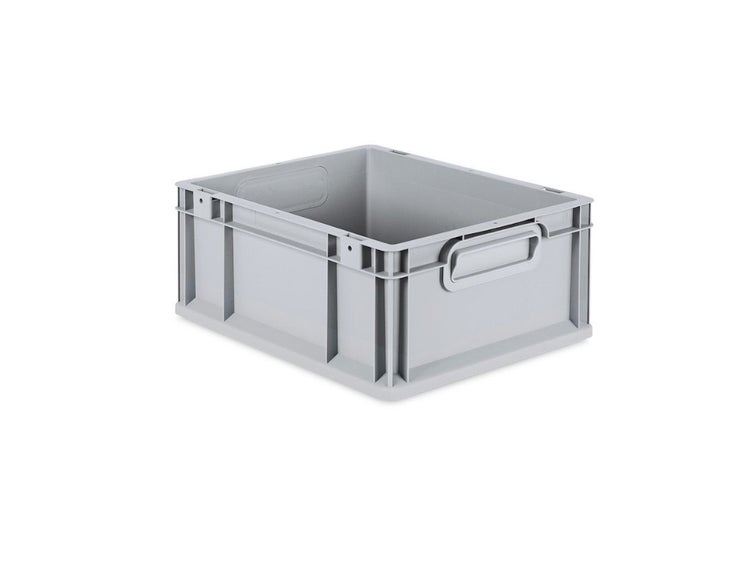 PROREGAL Spar Set 5x Eurobox Nextgen Economy Griffe Geschlossen HxBxT 17 x 30 x 40 cm 16 Liter Eurobehälter Transportbox Transportbehälter