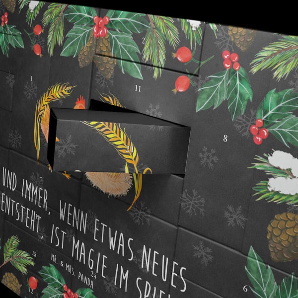Mr. & Mrs. Panda Befüllbarer Adventskalender Huhn Stolz - Schwarz