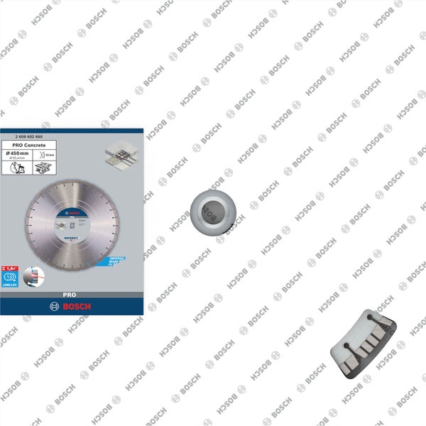 Bosch Pro Beton Diamanttrennscheibe, 450 mm Durchmesser