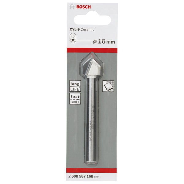 Bosch CYL-9 Keramikbohrer, Durchmesser 16 mm, verpackt