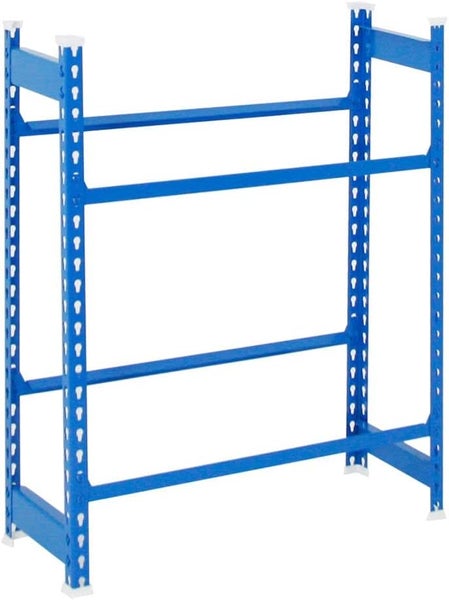 PROREGAL Getränkekistenregal Getränkeregal Camel HxBxT 100x80x30 cm Blau