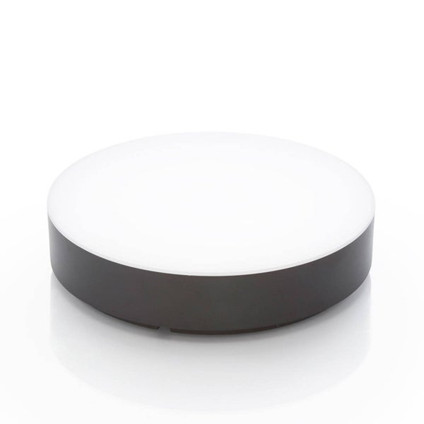 Lindby LED Deckenleuchten Lahja mit Bewegungsmelder (Modern) in Schwarz (1 flammig, ) - Außenleuchte für Garten Terasse Balkon & Haus Deckenleuchte