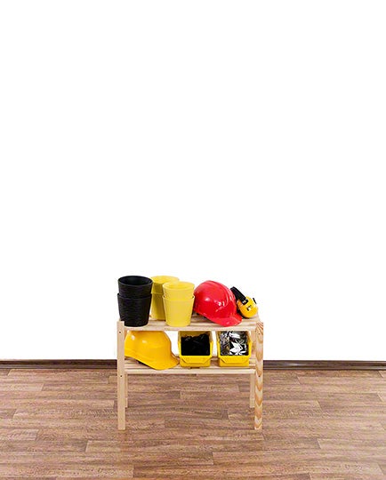 PROREGAL Holzregal Timbercraft HxBxT 50 x 65 x 28,5 cm Fachlast 35 kg 2 Fachboden 1,4 cm Dickes Kiefernholz Natur