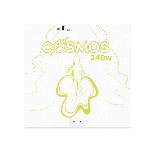 COSMOS LED Pflanzenlampe 240 Watt, quadratisches Panel für die Pflanzenzucht.