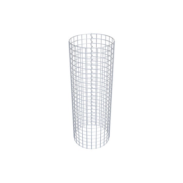 Gabionensäule Durchmesser 42 cm MW 5 x 5 cm rund - Höhe: 120 cm
