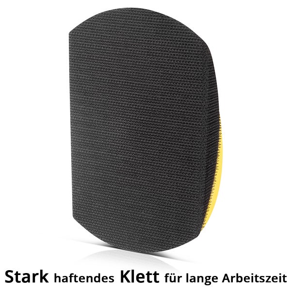 Schleifscheibe mit Klettbefestigung
