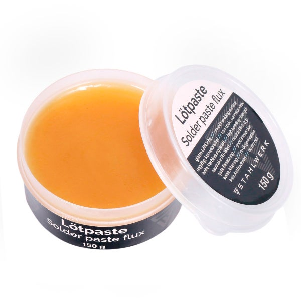 Kit d'accessoires de soudage avec nettoyeur de pannes de fer à souder, pâte à souder & pâte à braser