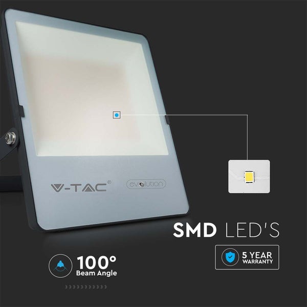 V-TAC Evolution LED-Strahler mit SMD-LEDs, 100 Grad Abstrahlwinkel und fünf Jahren Garantie