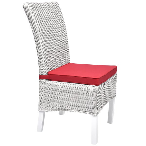 Beautissu Loft SK Stuhlkissen 45x40x5cm Rot (4tlg)