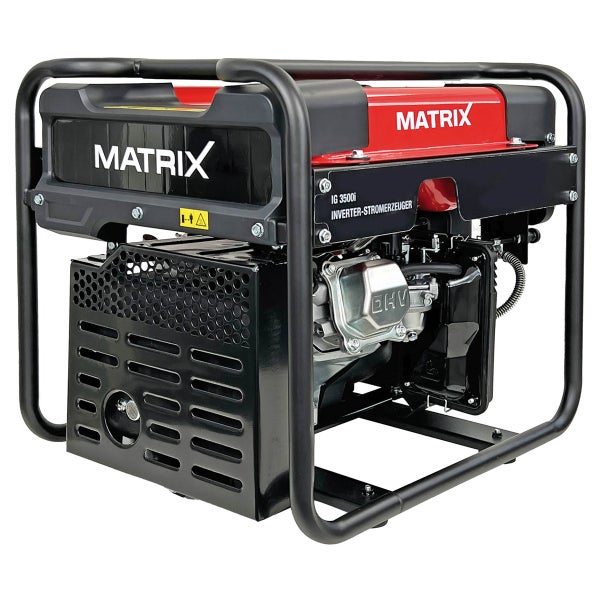 Inverter Stromerzeuger Matrix IG 3500i – Benzin, 3500 Watt, leise, tragbar