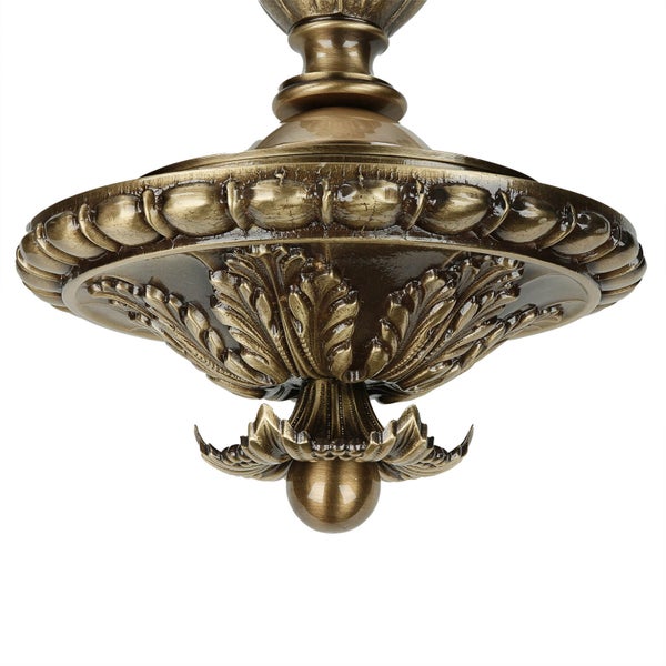 Deckenleuchte mit floralem Dekor