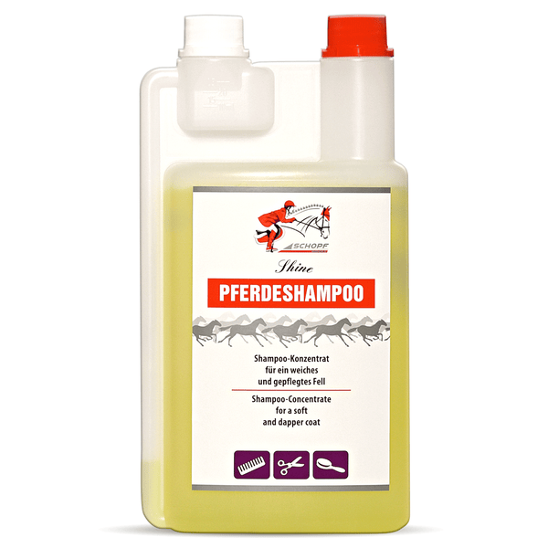 Sensitiv Shampoo für Pferde & Fohlen – Milde Pflegeformel für empfindliche Tierhaut – Ohne Farbstoffe & Sulfate – Mit Aloe Vera & Vitamin E