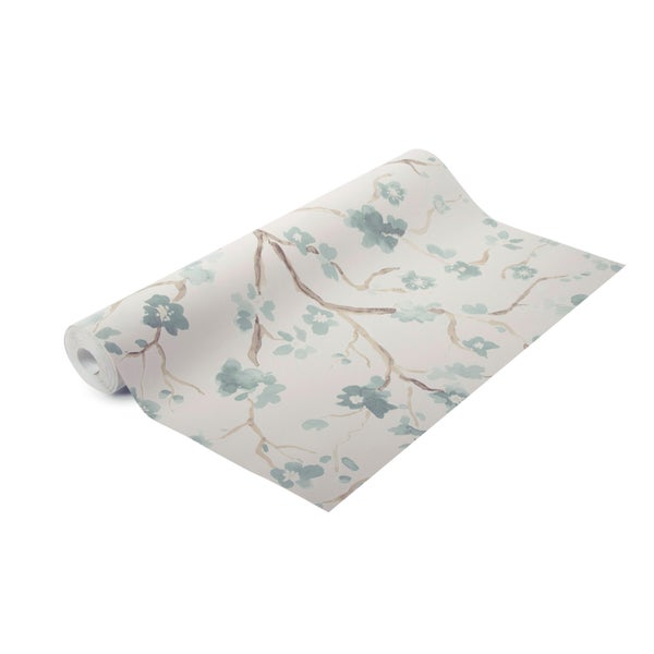 Tapetenrolle mit floralem Muster