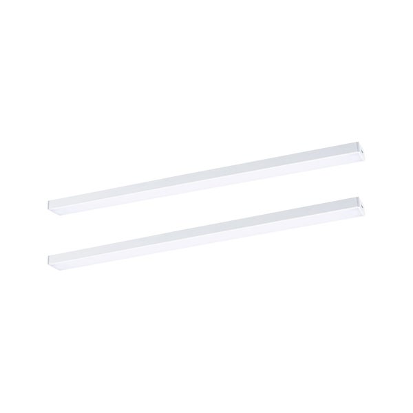 LED Unterschrankleuchte Inline Erweiterungsset Tunable White 2x4W 350x26mm 2x350lm 24V Weiß matt