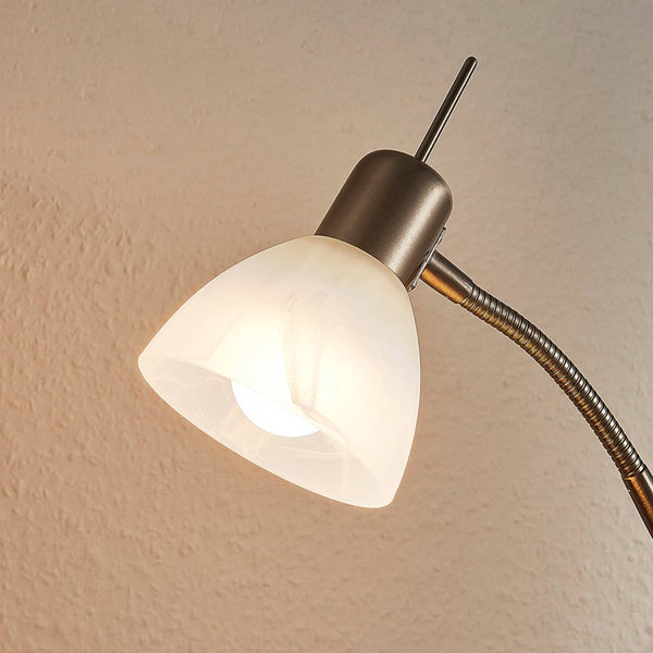 Lindby Stehlampe Gwendolin (Modern) in Alu aus Metall (1 flammig, E14) - Stehleuchte Standleuchte Floor Lamp Wohnzimmerlampe Wohnzimmerleuchte
