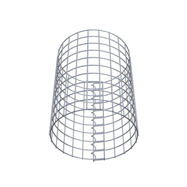 Gabionensäule Durchmesser 37 cm MW 5 x 5 cm rund - Höhe: 50 cm