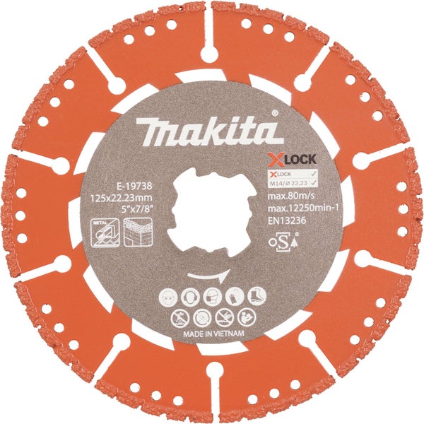 Makita Diamanttrennscheibe, Durchmesser 125 Millimeter