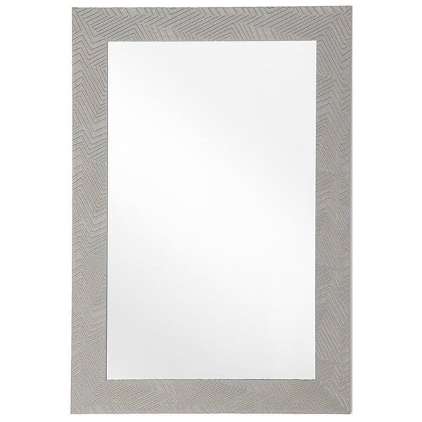 Wandspiegel NEVEZ 60 cm 91 cm Grau